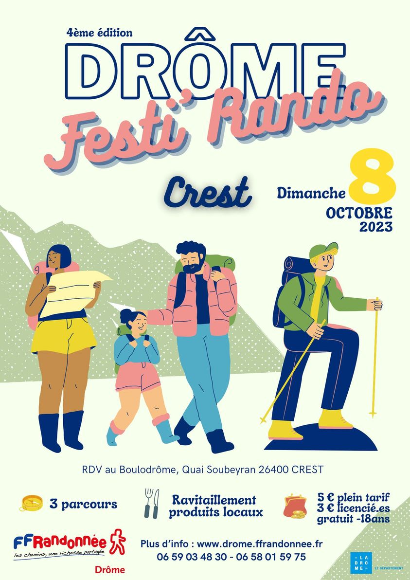Drôme Festi‘ Rando – 4ème édition